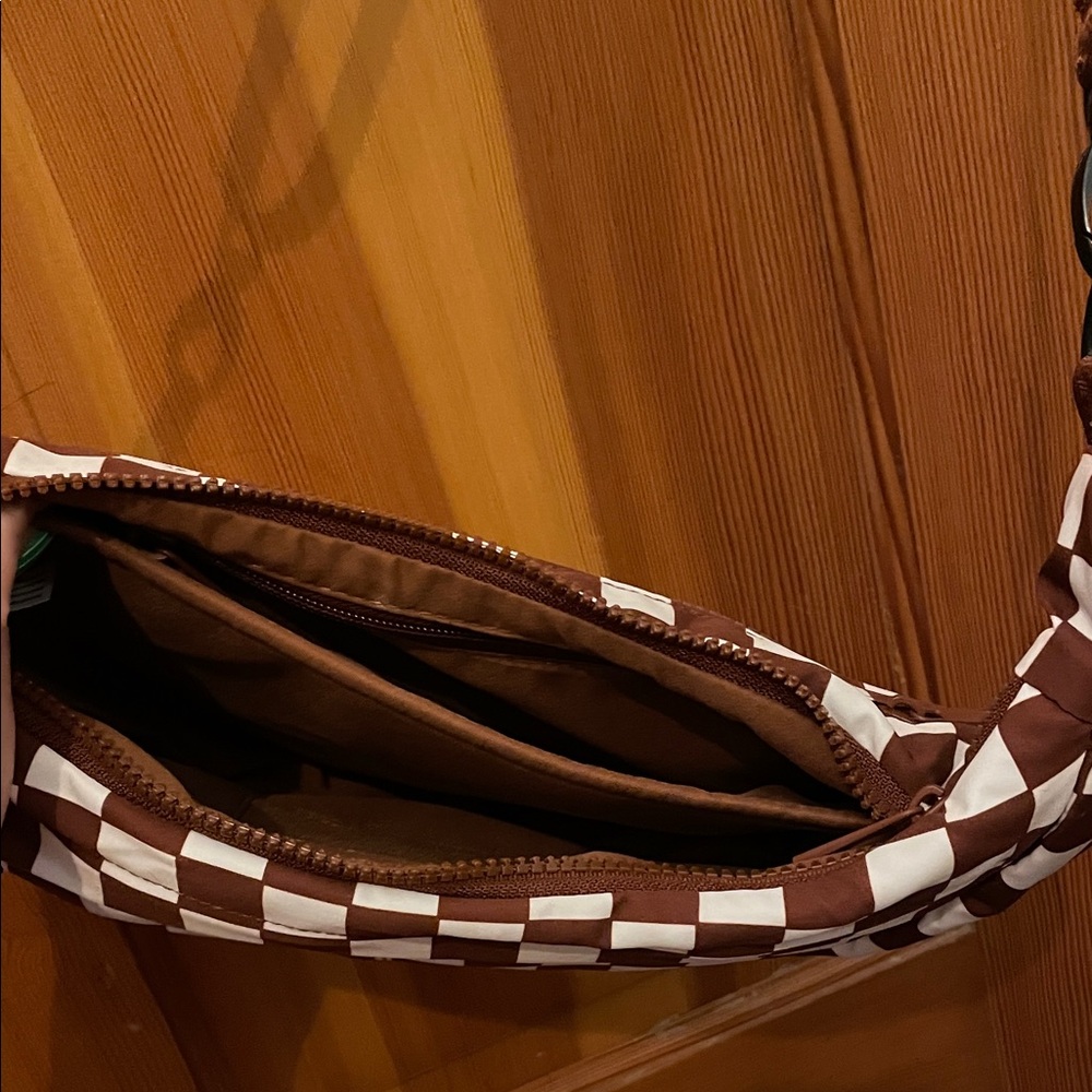 Brixley Coco Checkers Crescent Bag (Crossbody) - Picture 2 of 3